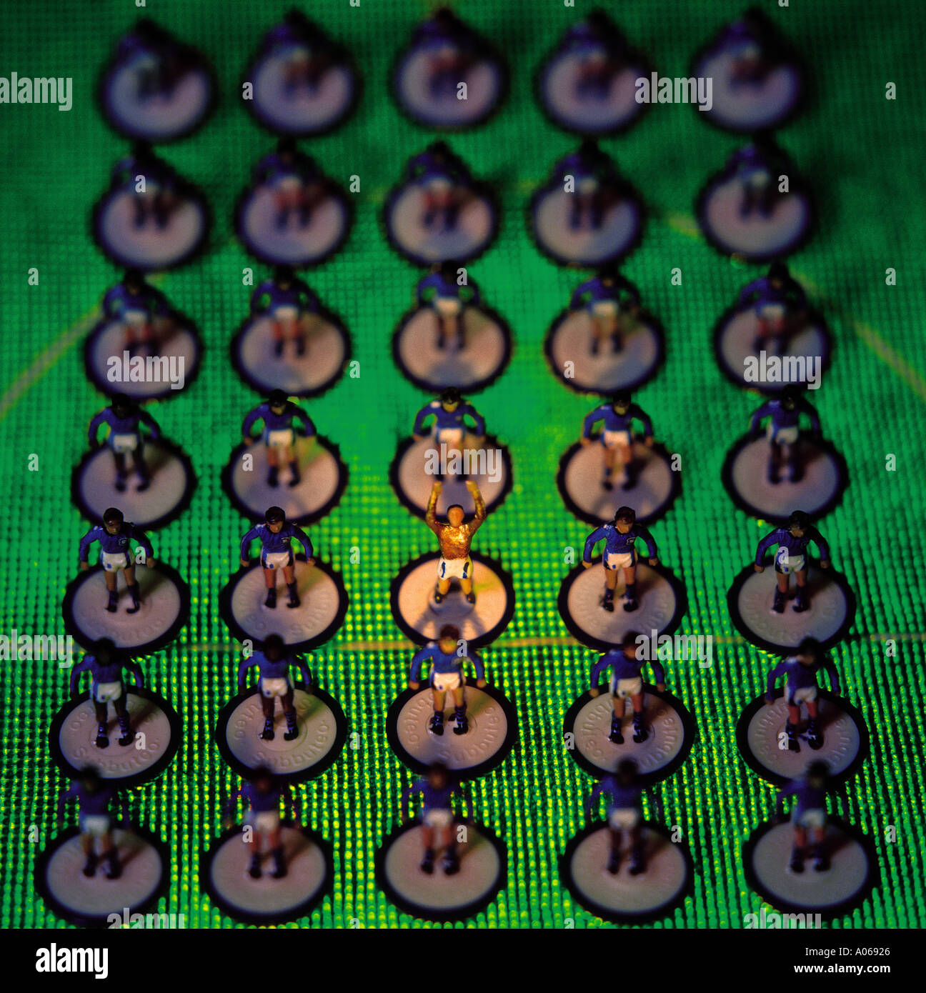 Campione d'oro Foto Stock