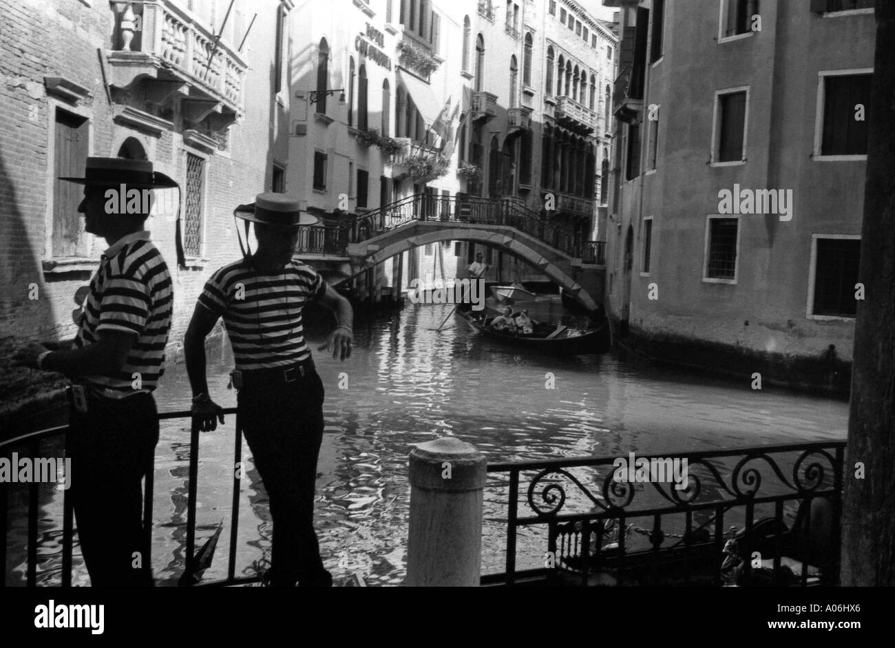 Scena di Venezia Foto Stock