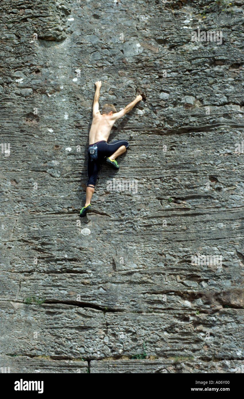 Pete Mumford assolo a Appleby-in-Westmoreland Cumbria Regno Unito Foto Stock