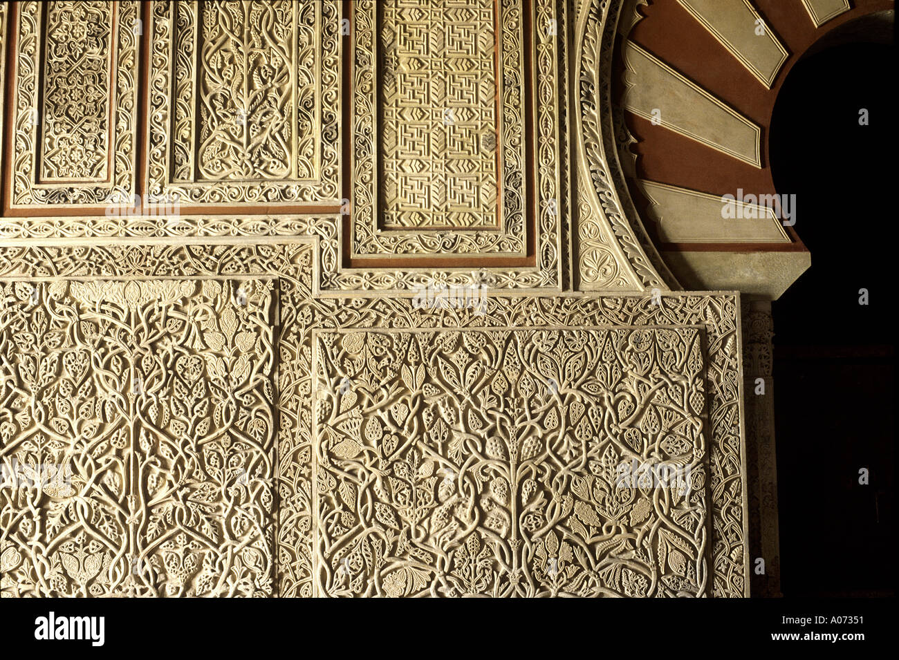 Palazzo di Abderramán Medina Azahara (Córdoba) Spagna Foto Stock