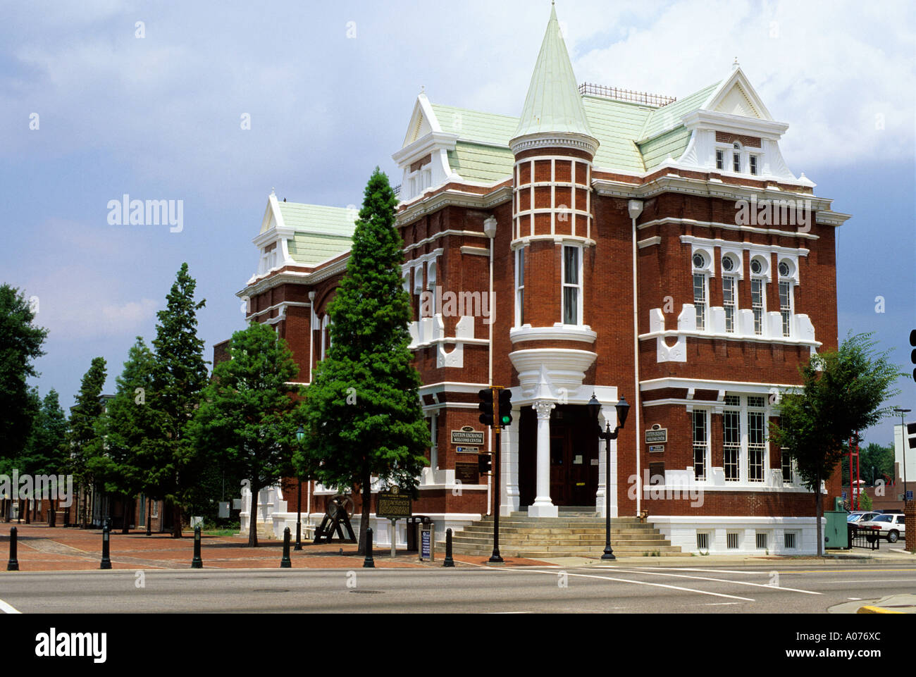 Il Cotton Exchange Museum di Augusta, in Georgia. Foto Stock