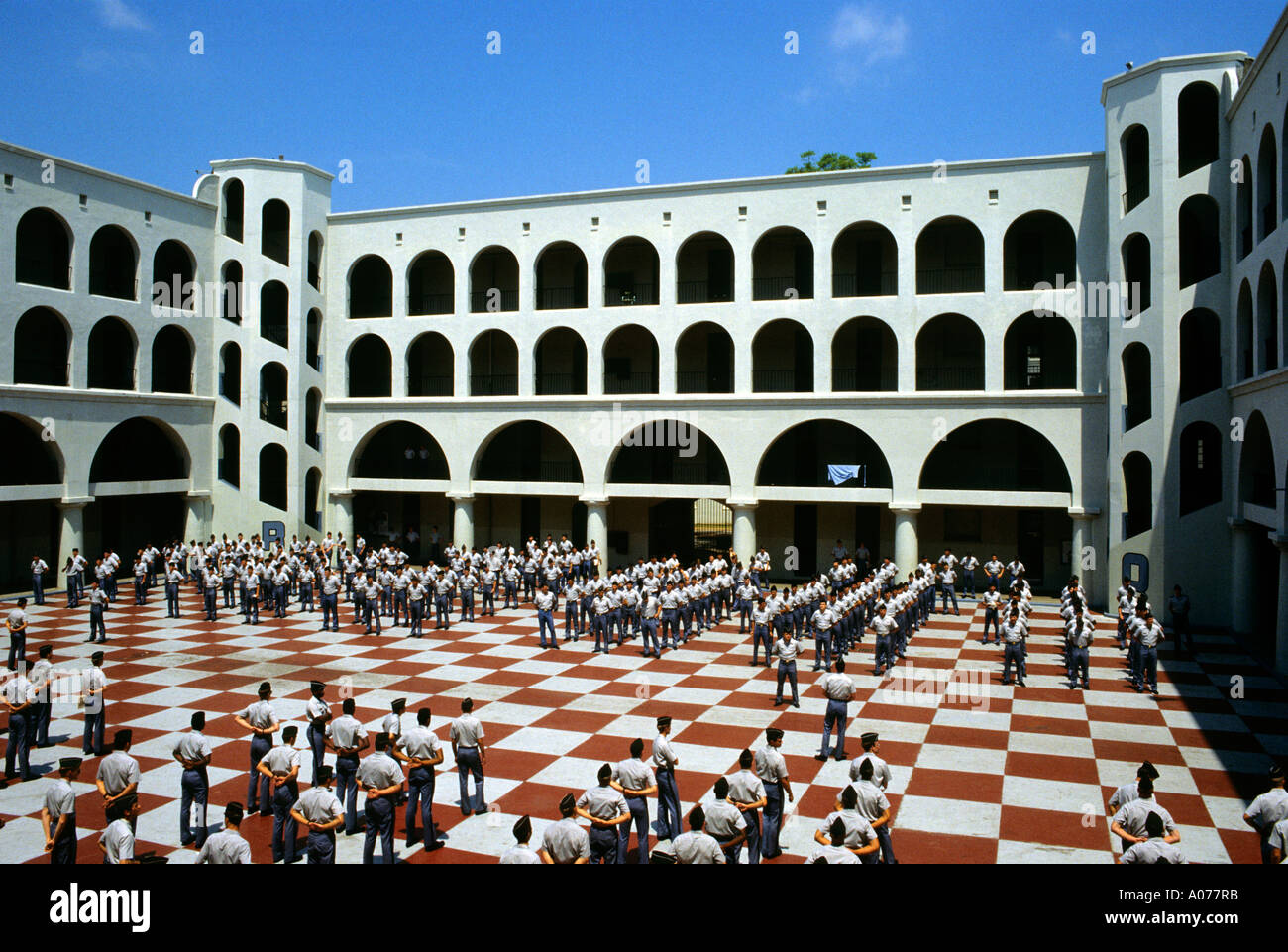 Il Citadel Military College di Charleston, Carolina del Sud. Foto Stock