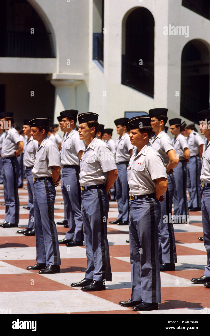 Il Citadel Military College di Charleston, Carolina del Sud. Foto Stock