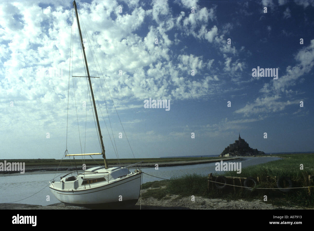 La Normandia Mont St Michel Francia UE Unione Europea Foto Stock