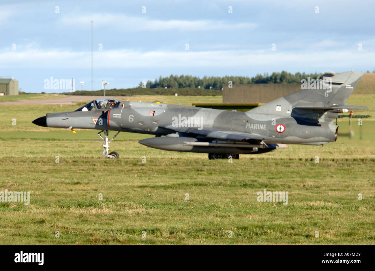 Dassault-Breguet Super Etendar francese Air Force. 3975-378 XAV Foto Stock
