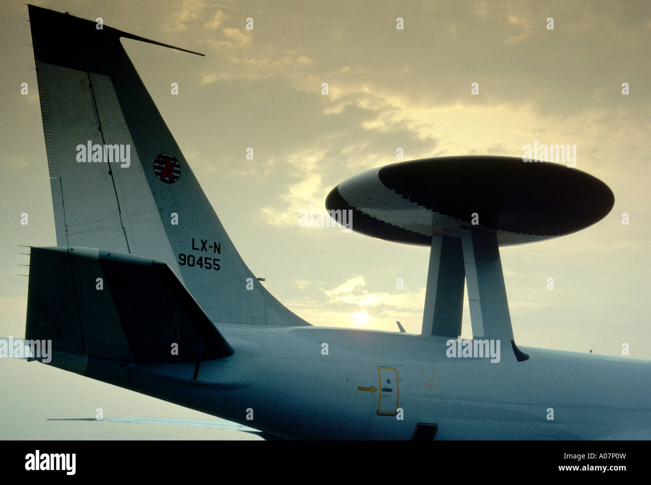 Merican costruito Boeing E-3A AEW1 Sentry. GAV 4020-382. Foto Stock