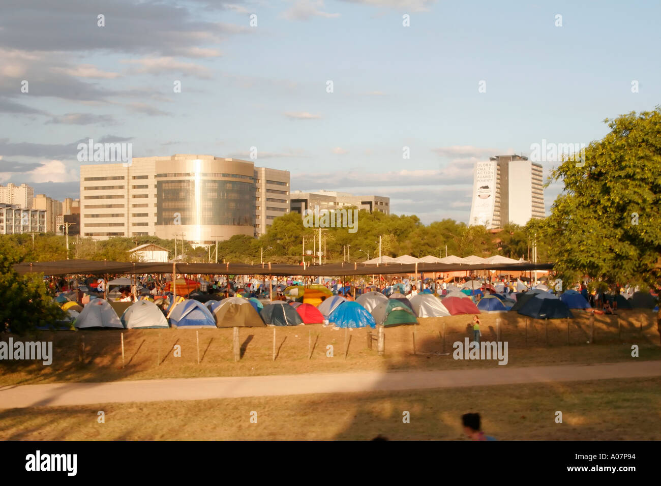 Forum Sociale Mondiale 2005, Porto Alegre, Brasile Foto Stock