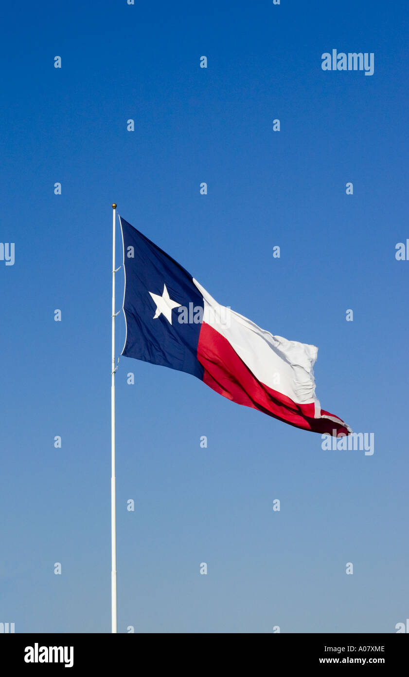 Texas flag di stato Foto Stock