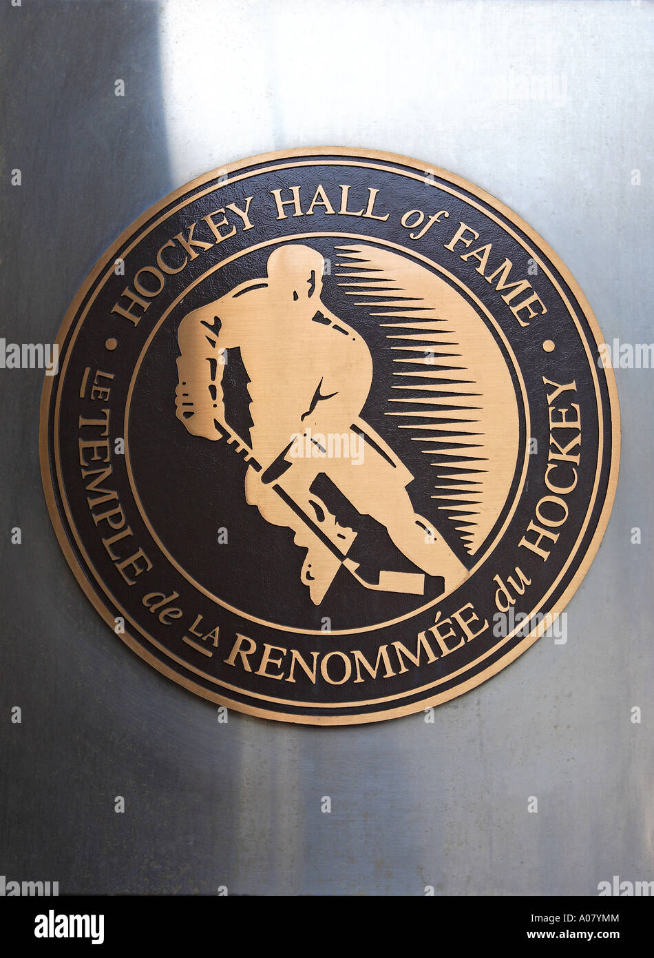Toronto, Hockey Hall of Fame Foto Stock