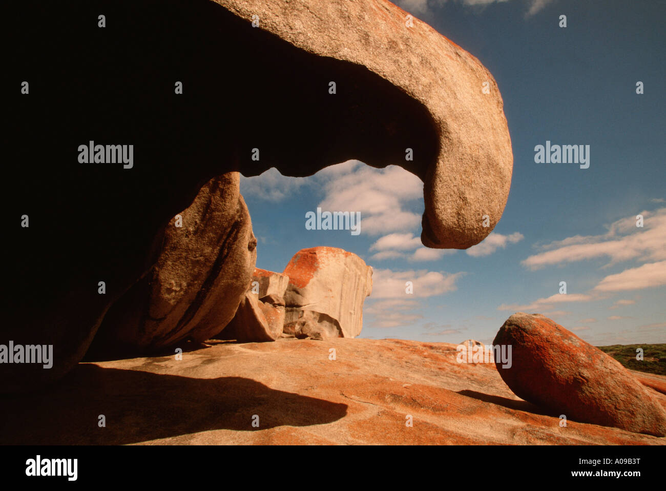 Remarkable Rocks nel Parco Nazionale di Flinders Chase, Australia, Sud Australia Foto Stock