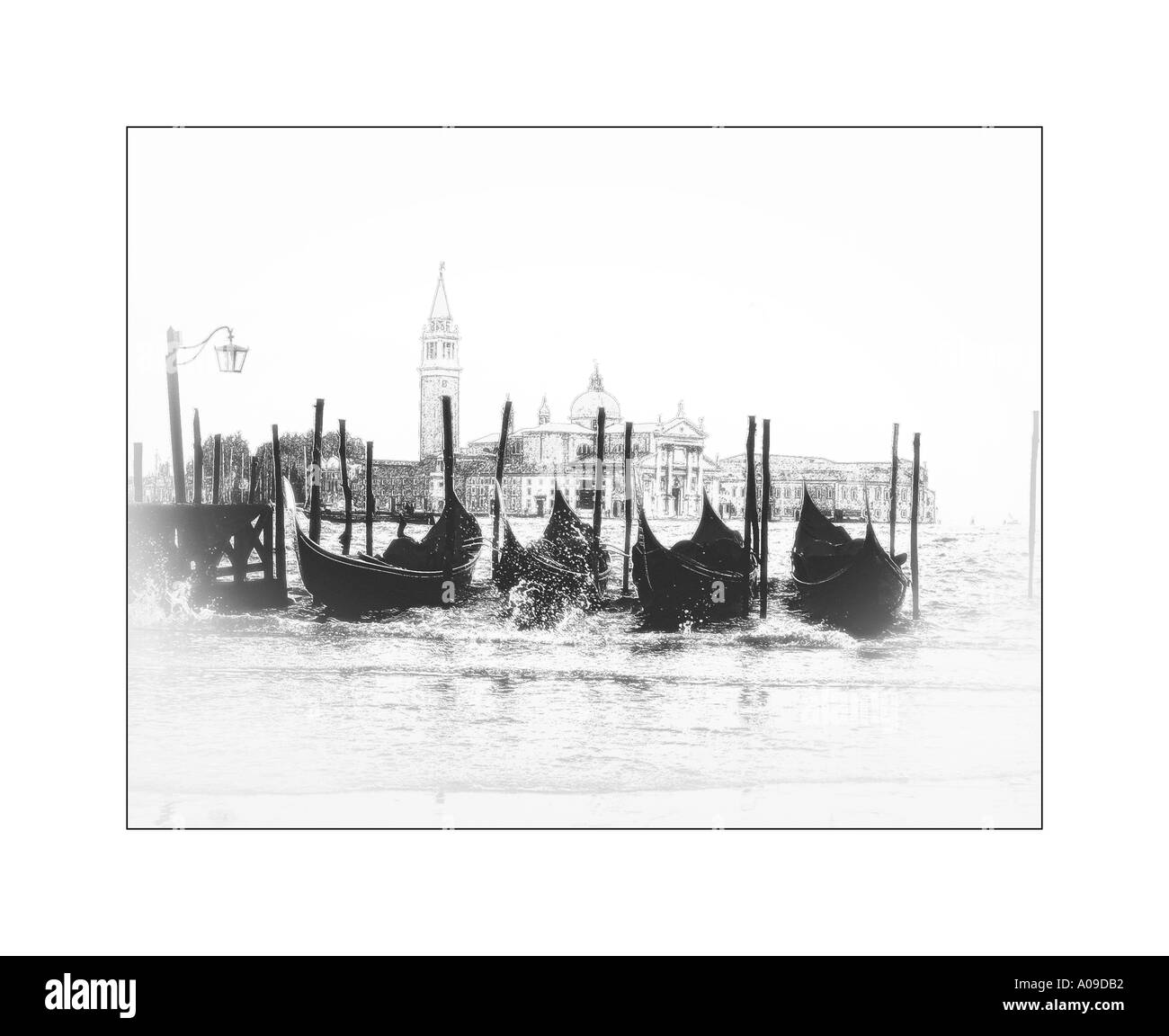 Laguna di Venezia Foto Stock