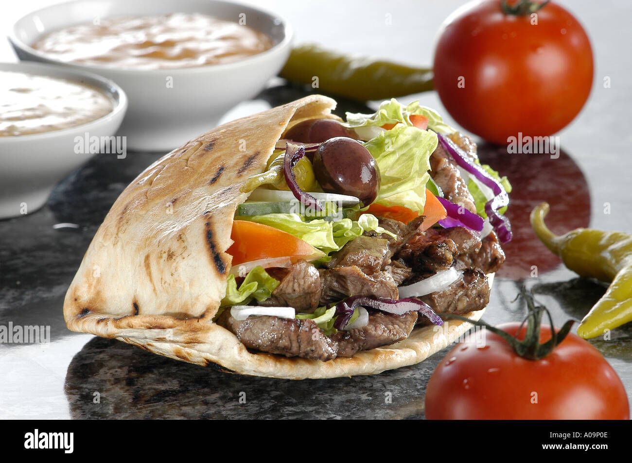 Kebab Foto Stock