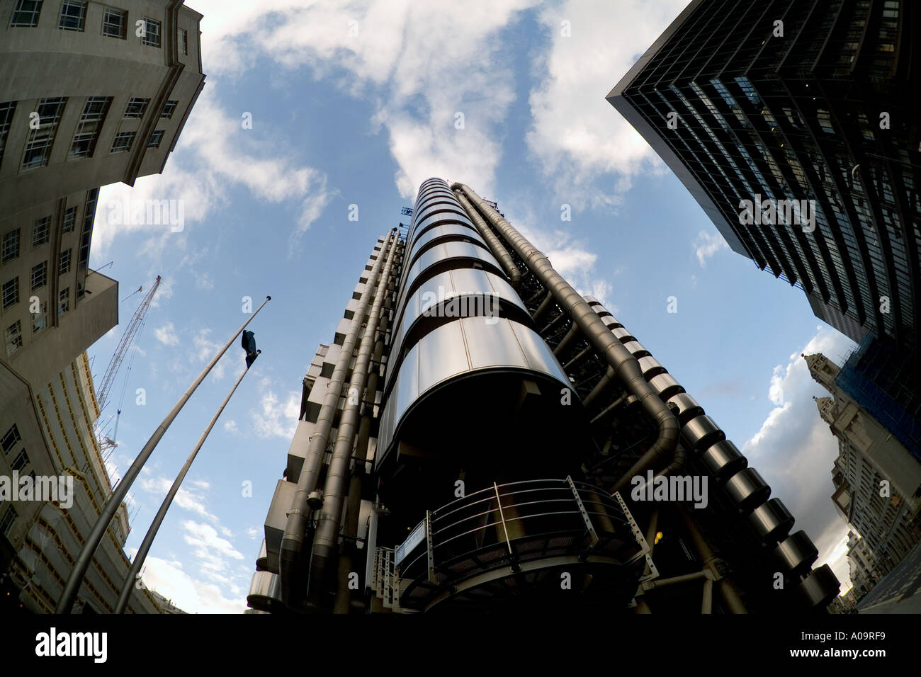 Un Lime Street London Home di Lloyd s internazionale del mercato assicurativo Foto Stock