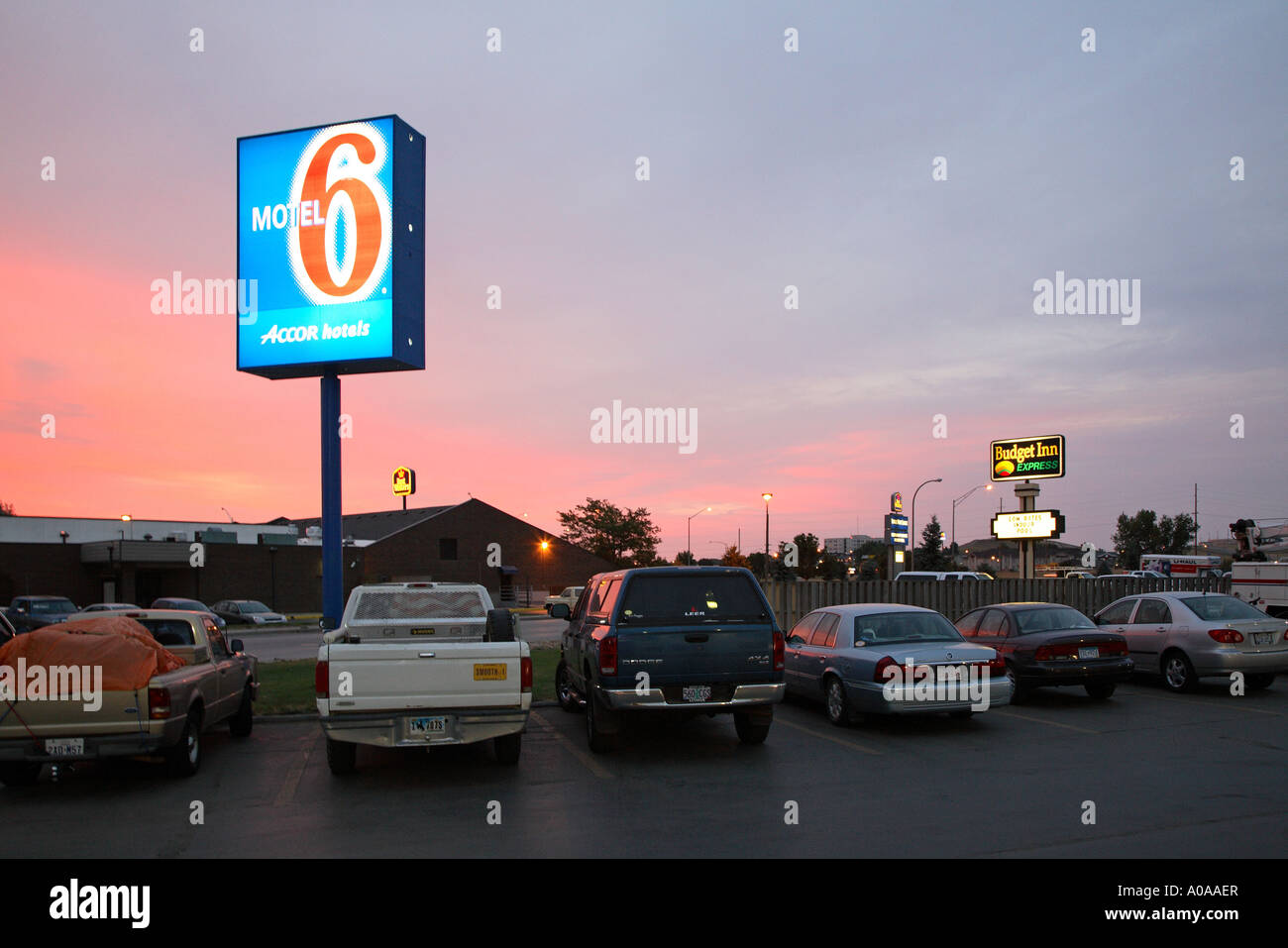 Stati Uniti d'America Motel 6 Foto Stock