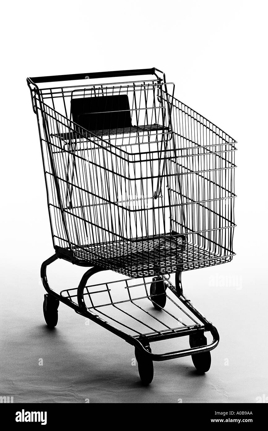 carrello della spesa Foto Stock