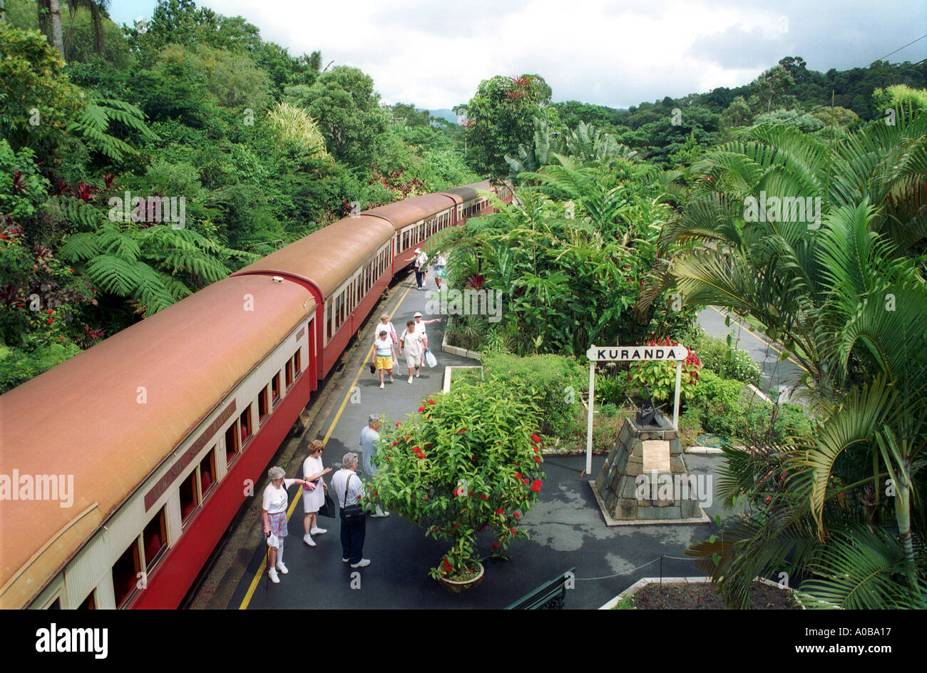 Kuranda Scenic Railway Australia Foto Stock