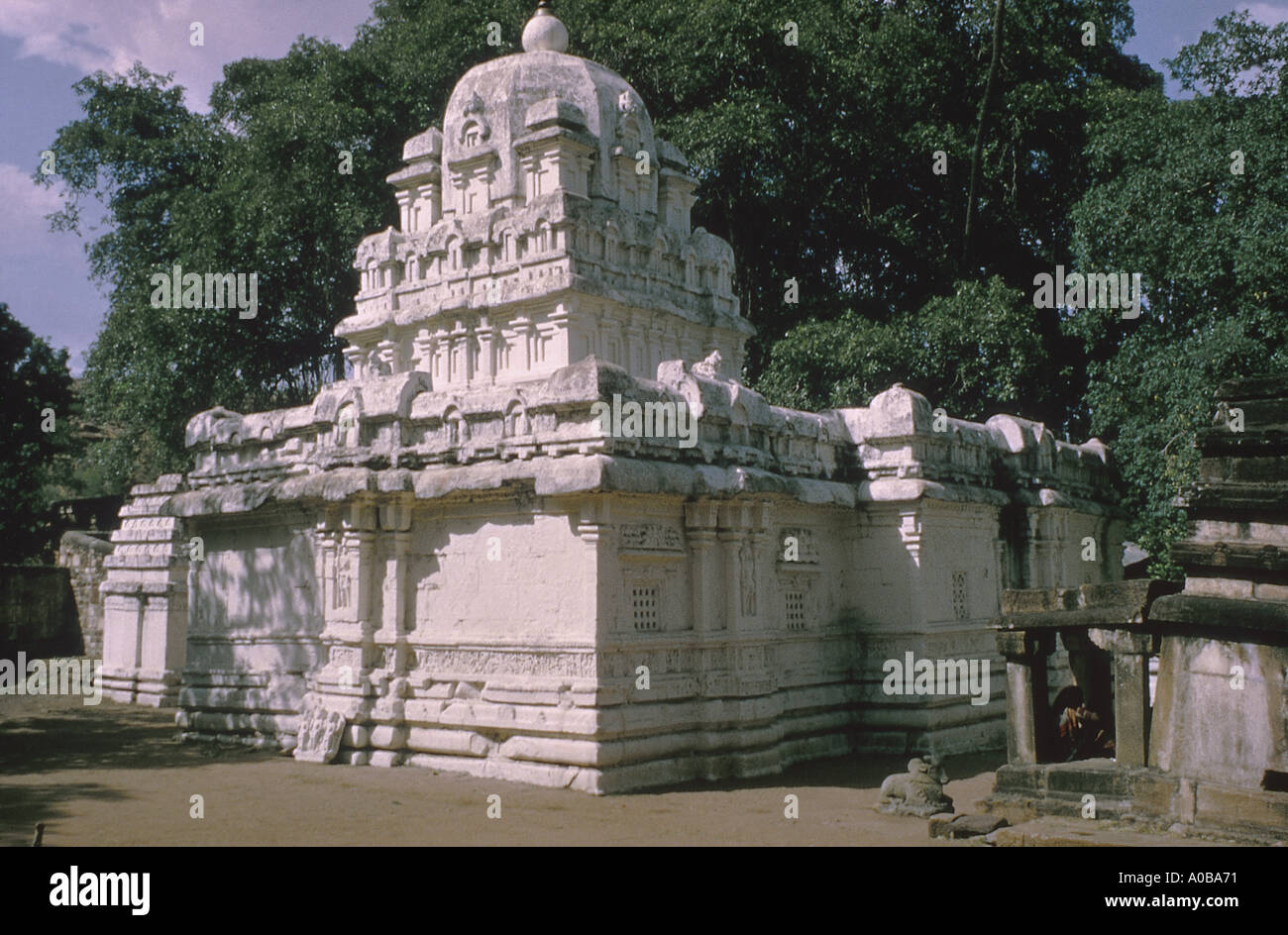 Mahakut mahakutesvara tempio c635 AD VISTA DA SW Foto Stock