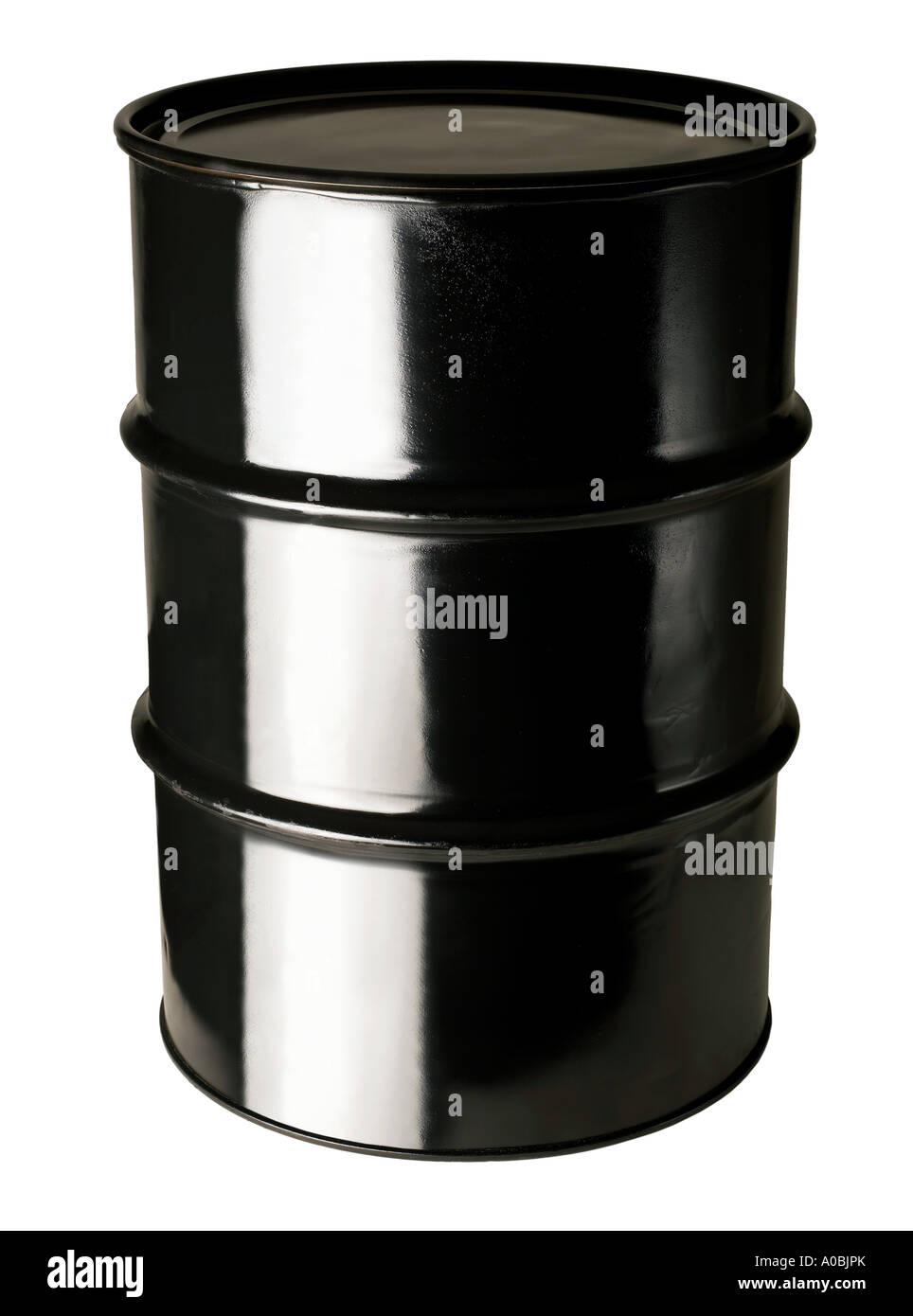 Tamburo del barile di petrolio Foto Stock