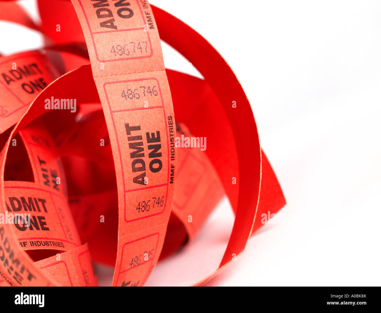 Biglietti Foto Stock
