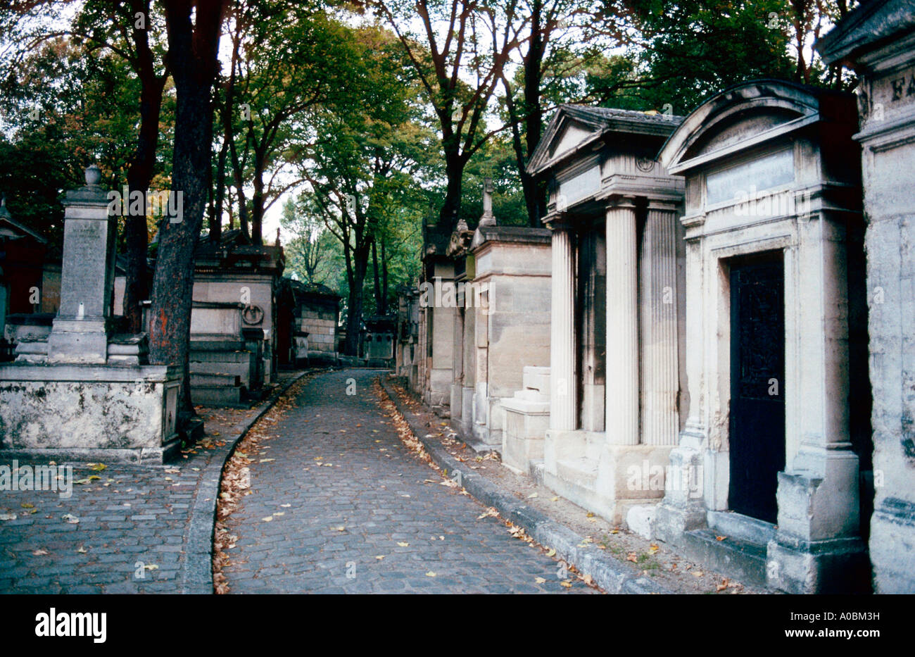 Friedhof Pere Lachaise Paris Frankreich Foto Stock