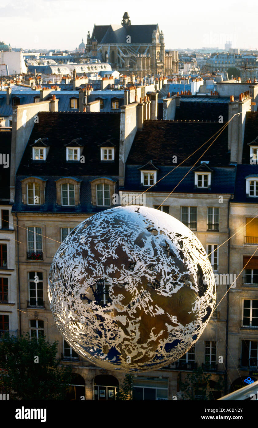 Posizionare Georges Pompidou Paris Frankreich Foto Stock