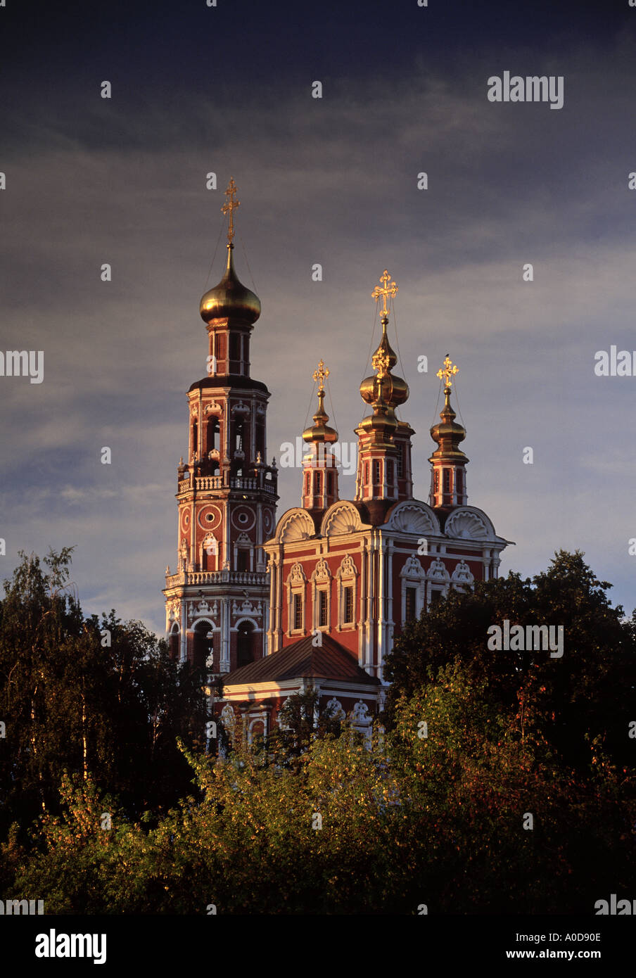 Il Convento Novodevichy nuovo Maiden s Convento Mosca Russia Foto Stock