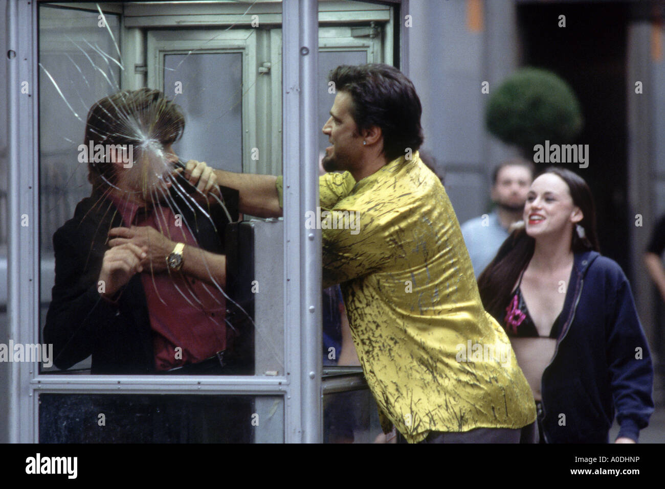 PHONE BOOTH 2002 TCF film con Colin Farrell, John Enos III, Arian Ash Foto Stock