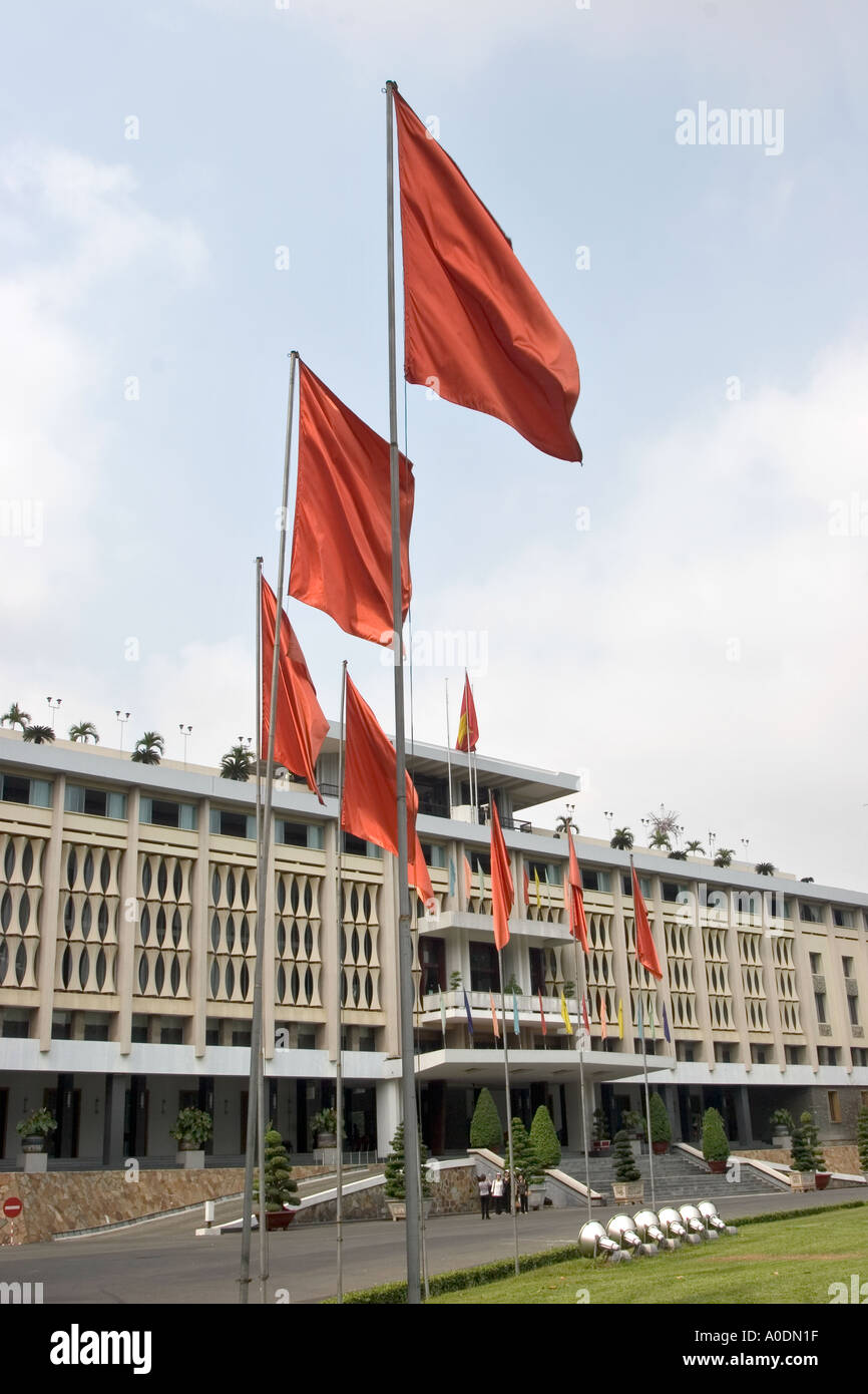 Vietnam Ho Chi Minh City Saigon ex palazzo presidenziale del Sud regime vietnamita Foto Stock