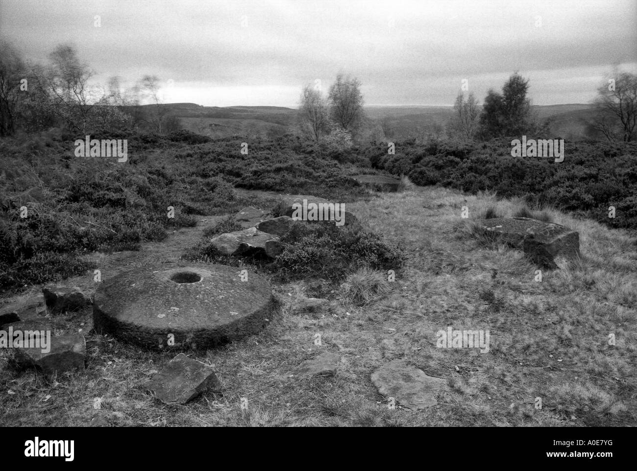 Macina in Derbyshire Foto Stock