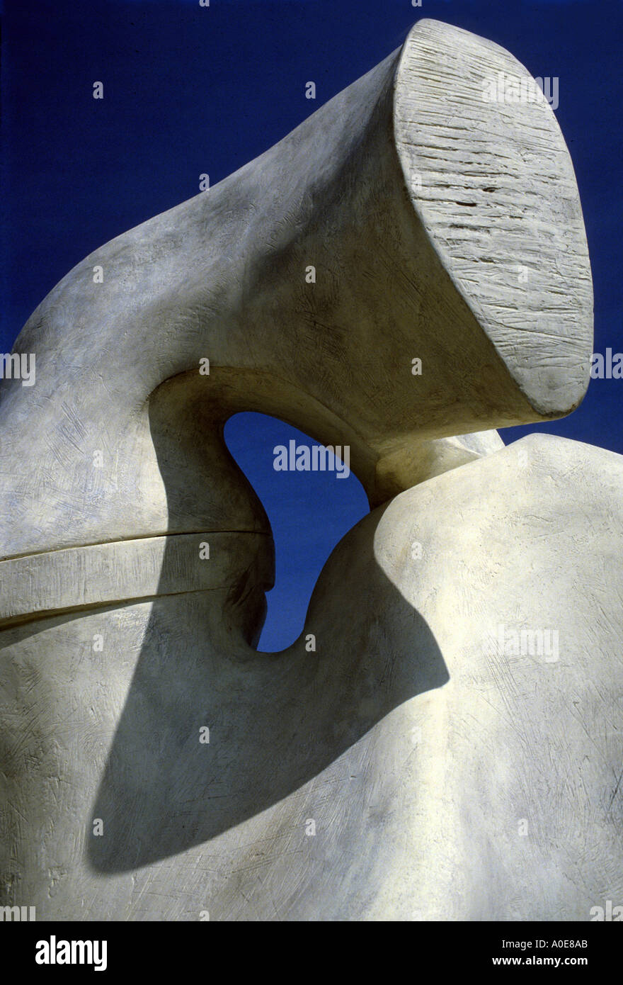 Henry Moore mostra a Hong Kong Foto Stock