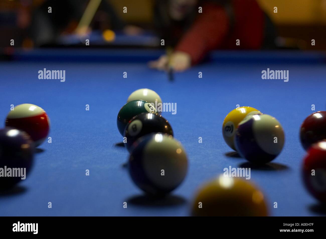 pool billard Foto Stock