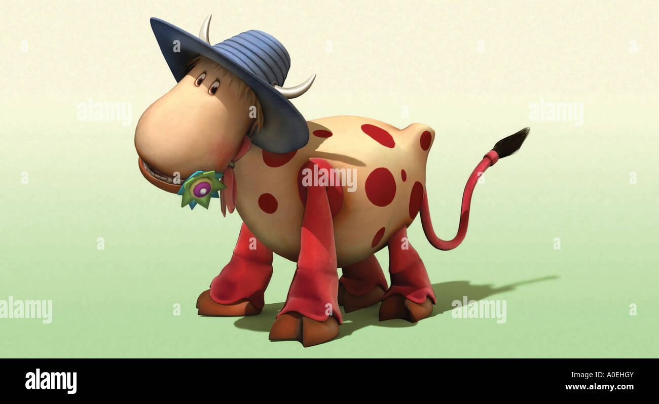 Il MAGIC rotonda Ermintrude nel 2005 Pathe film rilasciato come DOOGAL in America Foto Stock