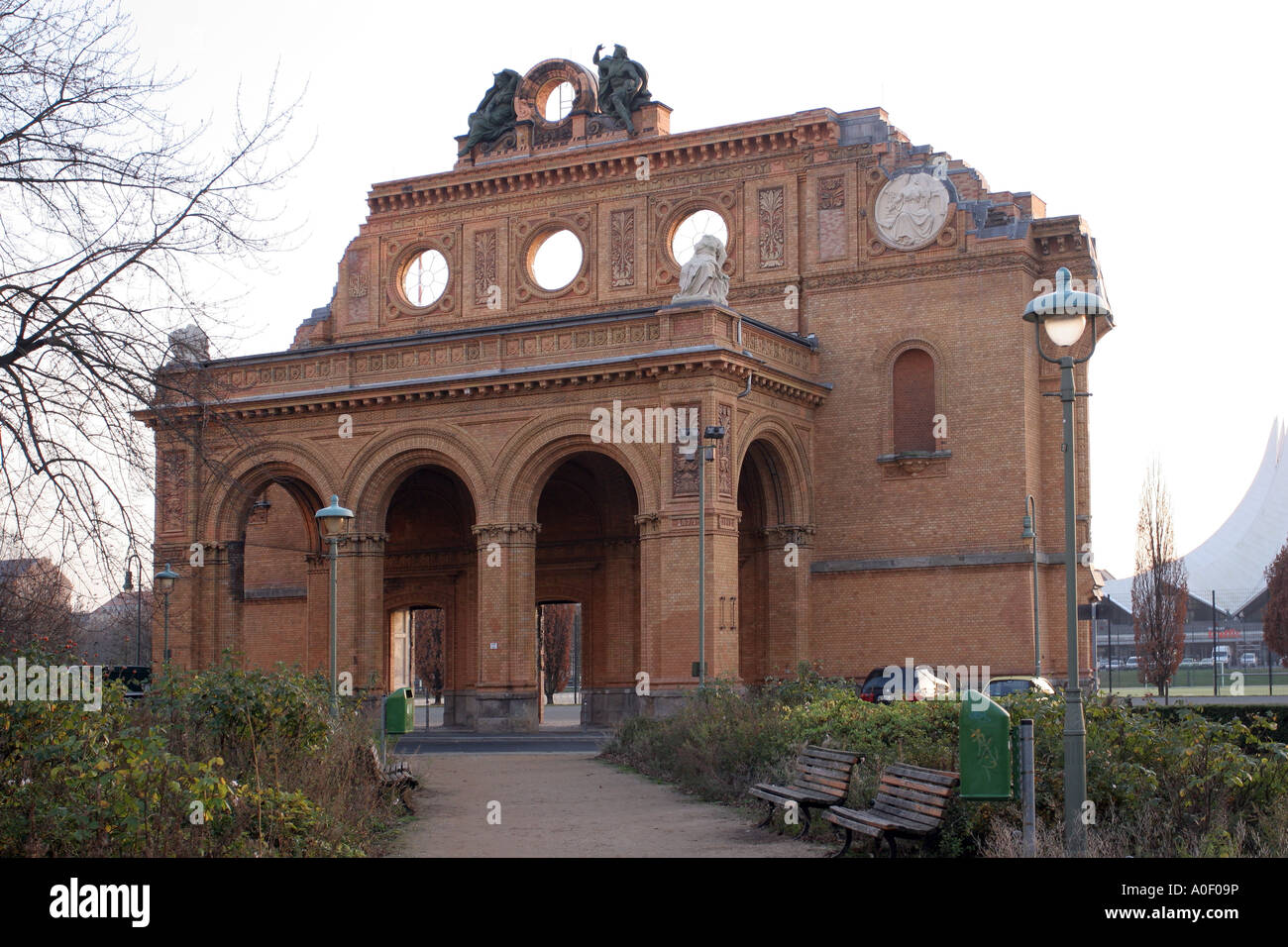 Anhalter Bahnhof, Berlino Foto Stock