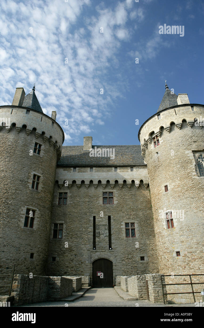 Chateau de Suscinio in Bretagna Francia Foto Stock