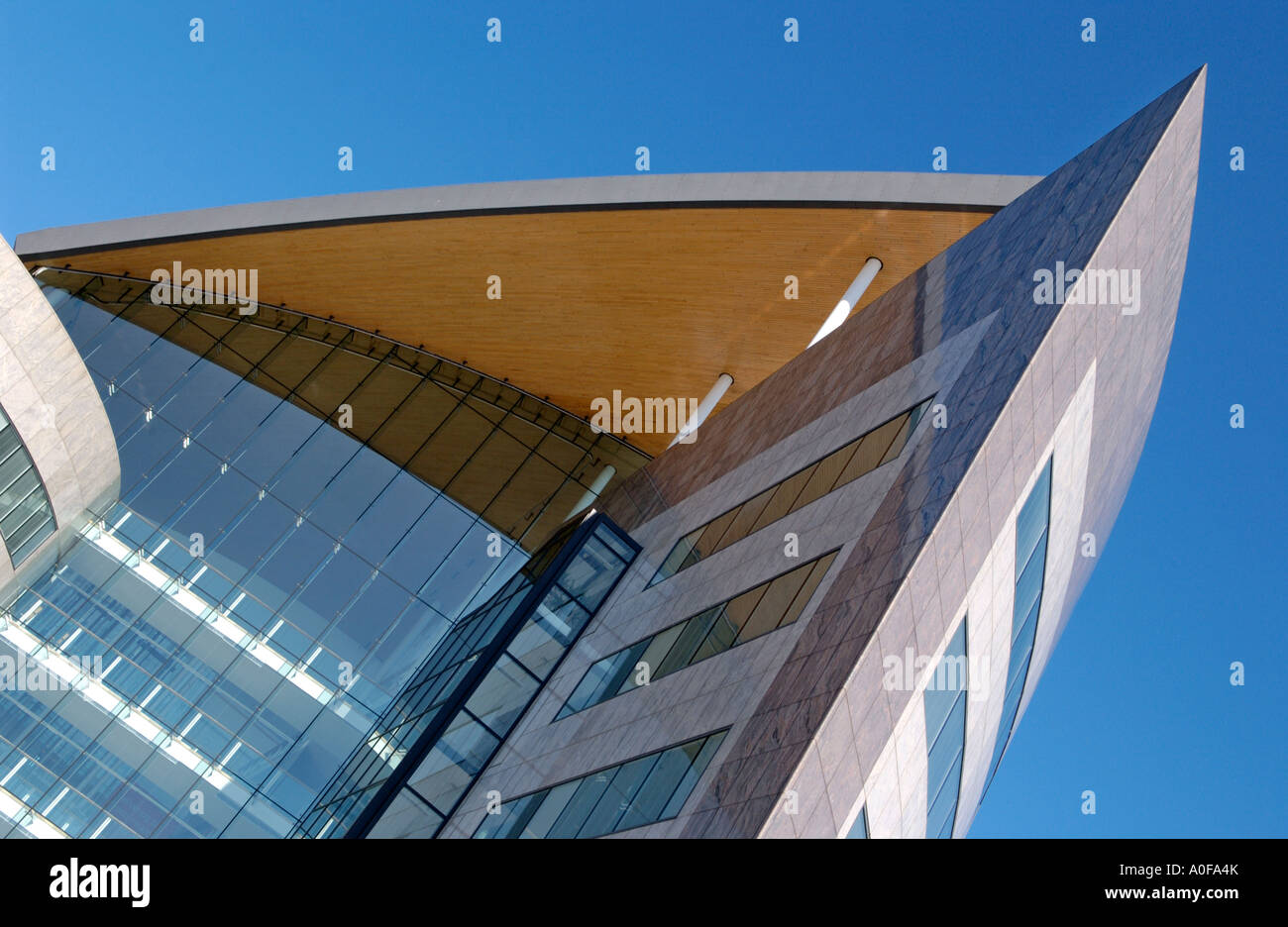 Regno Unito e Irlanda HQ di Atradius Assicurazioni del credito e gestione del rischio nella Baia di Cardiff South Wales UK Foto Stock