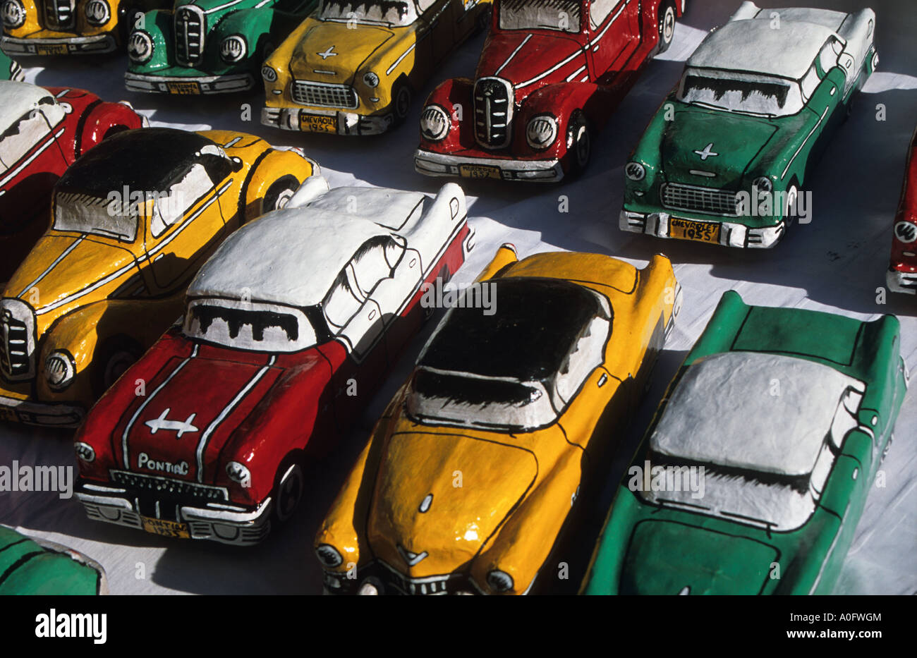 Paramecia Toy Cars Cuba Foto Stock