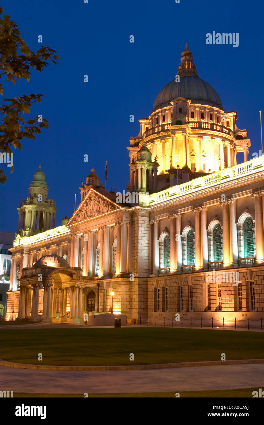 Municipio di Belfast, Irlanda del Nord Foto Stock