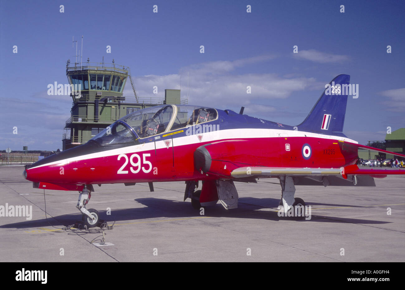 British Aerospace HS Hawk T1. Istruttore militare di aeromobili. GAV 2123-182 Foto Stock