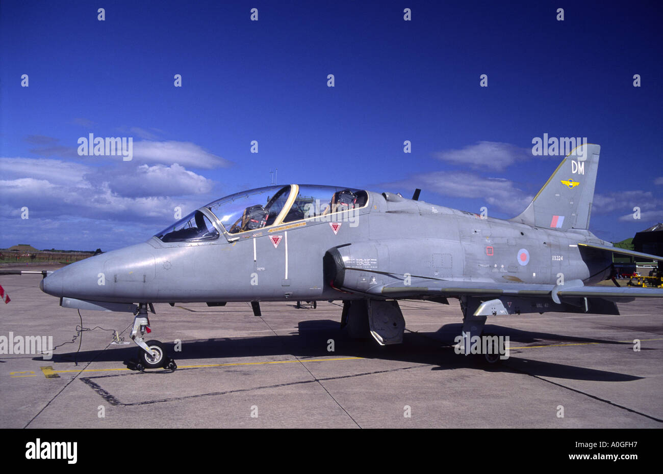 British Aerospace HS Hawk T1. Istruttore militare di aeromobili. GAV 2124-182 Foto Stock