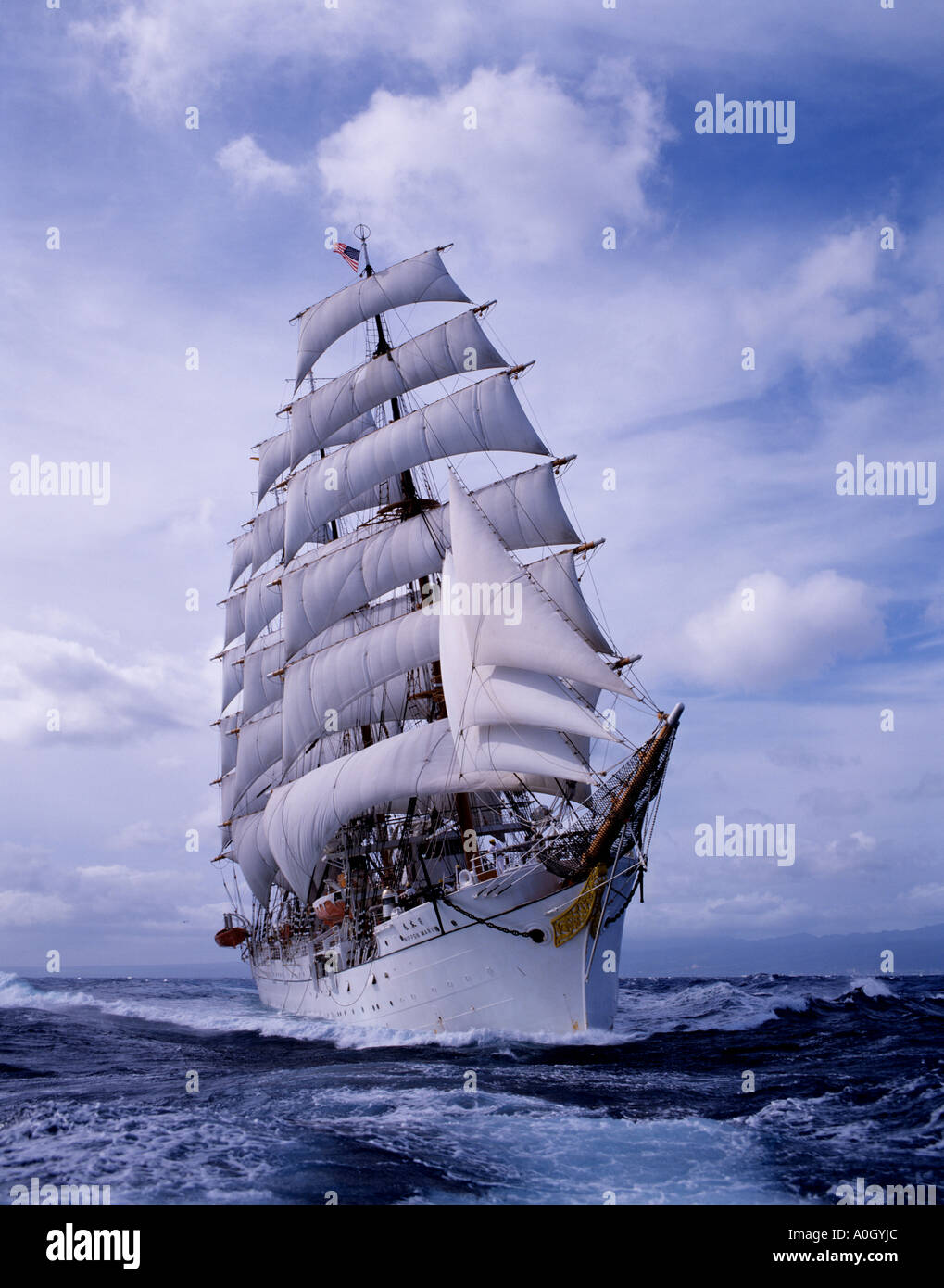 TALL SHIP ex NIPPON MARU GIAPPONE Foto Stock