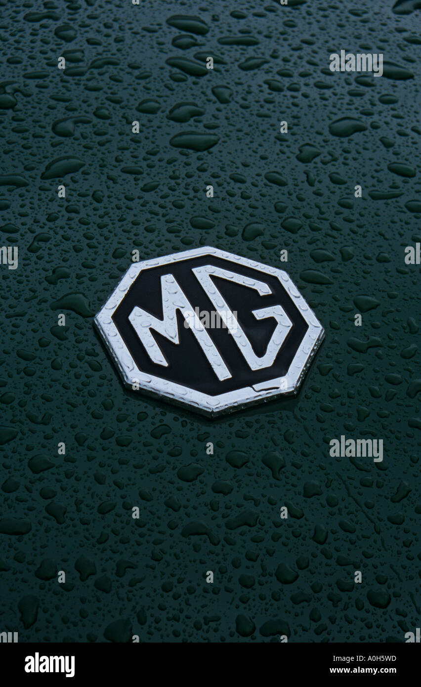 MG BGT paraurti di gomma. Introdotto 1974 Foto Stock