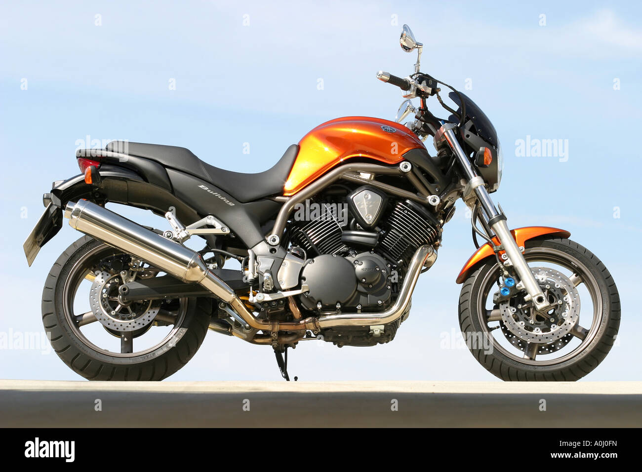 Moto Yamaha Bulldog 1100 BT Foto Stock