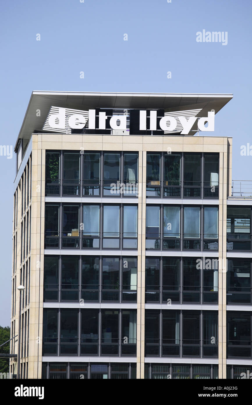 Finanziatrice Delta Lloyd Group, la costruzione di uffici, Monaco di Baviera Germania Foto Stock