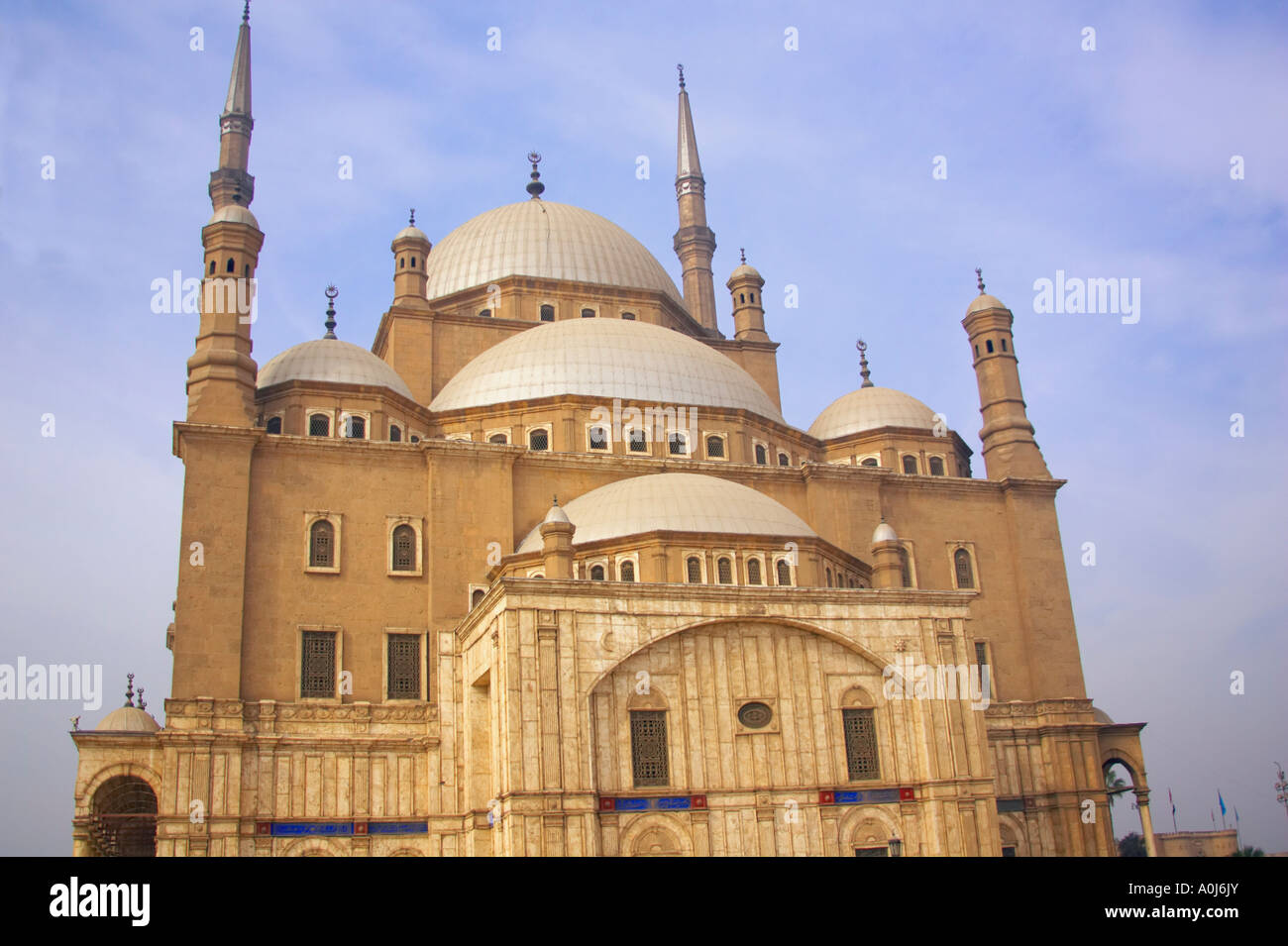 Muhammad Ali moschea in Il Cairo Egitto Foto Stock