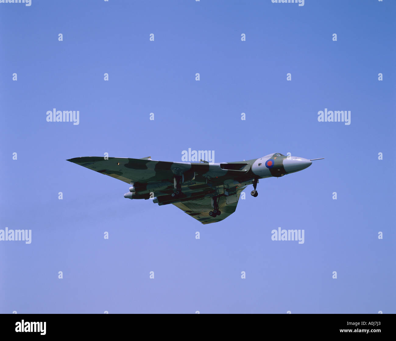Royal Air Force Avro Vulcan Bomber Foto Stock