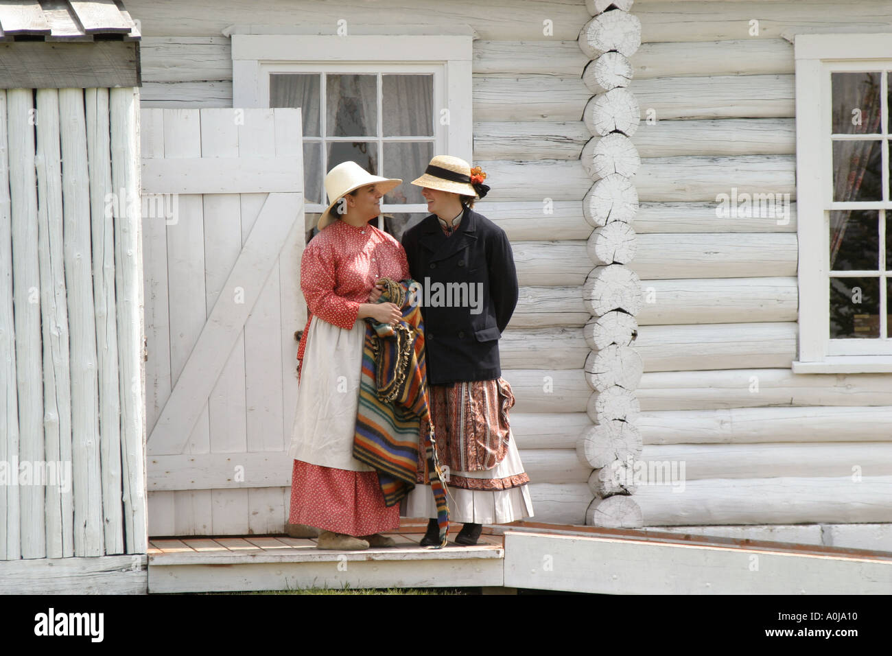 Signor Commissario s quarti Fort Saskatchewan Walsh Foto Stock
