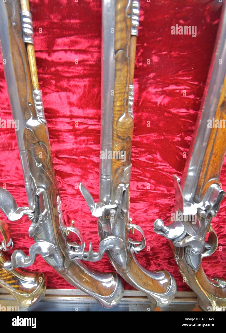 Giardini del Castello di Warwick attrazione turistica warwickshire England Regno Unito Foto Stock