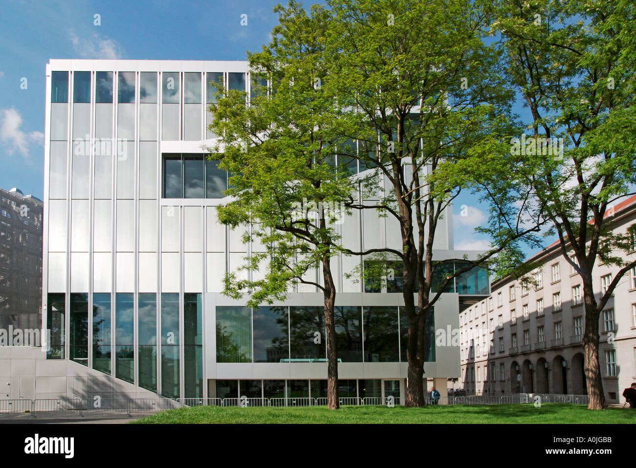 Berlino ambasciata olandese architettura moderna da Rem Koolhaas Foto Stock
