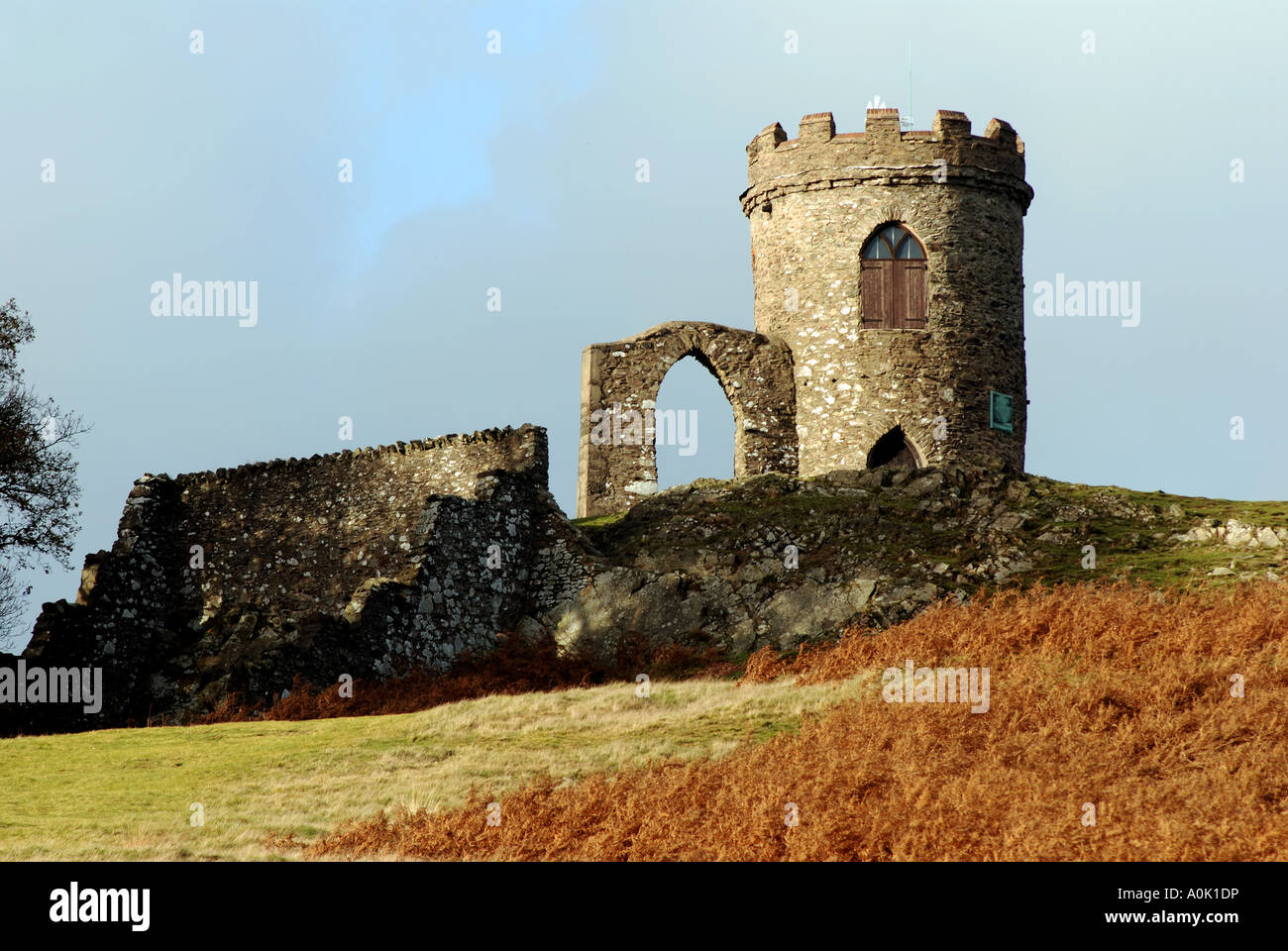 Vecchia Torre di John, Glenfield Lodge Park, Leicestershire, England, Regno Unito Foto Stock