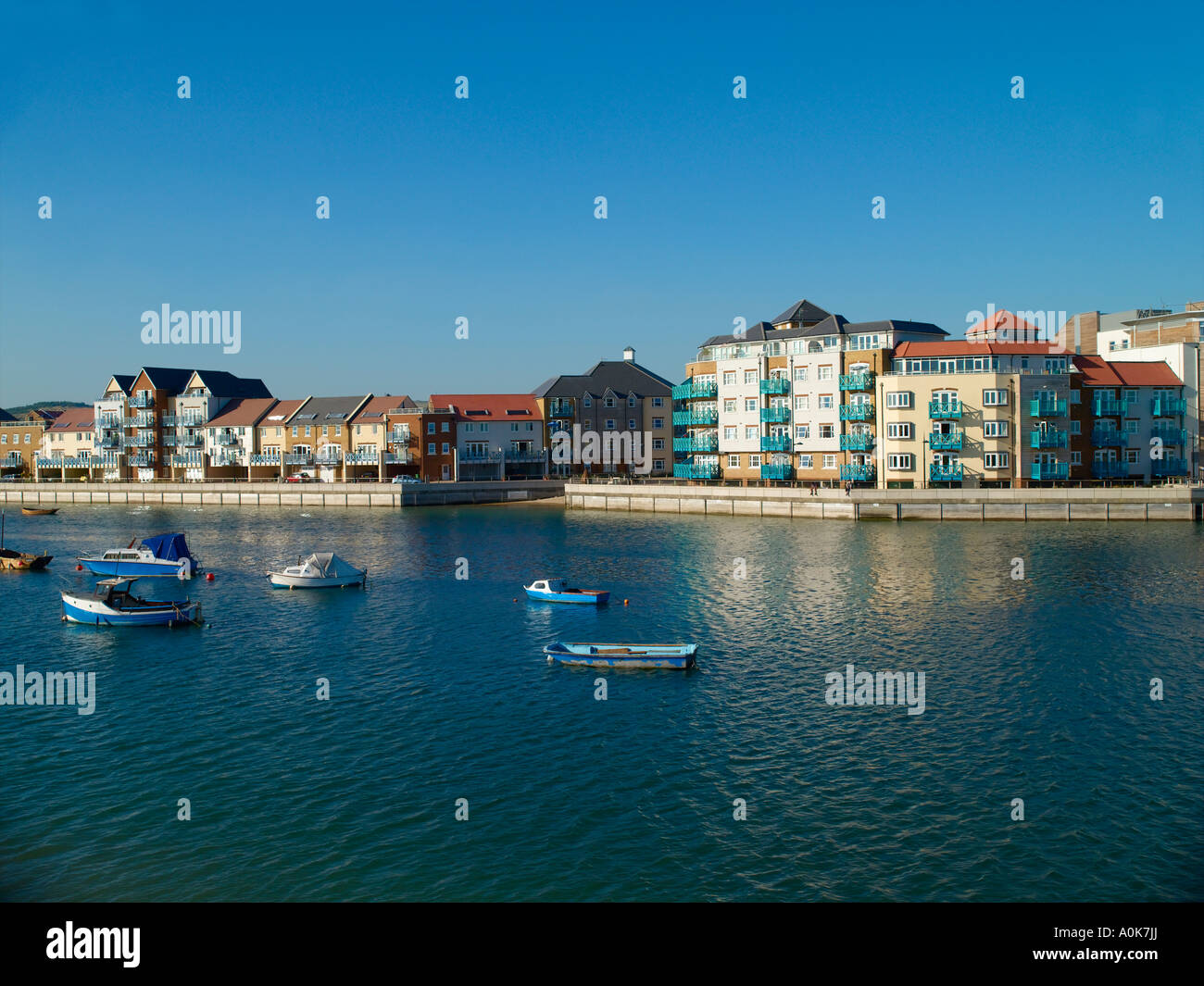 Ropetackle Riverside Development Foto Stock